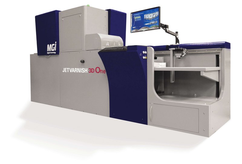 MGI JETVARNISH 3D One