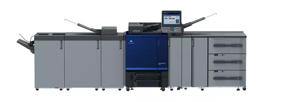 AccurioPress C5070 — панель управления и интеллектуальный контроль качества IQ-601