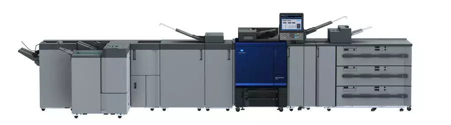 AccurioPress C5070 — печать на плотной бумаге до 360 г/м² и баннерах до 1300 мм